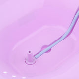 Maxbell Maxbell Toilet Sitz Bath Tub Hip Basin with Flusher for Pregnant Hemorrhoids Purple