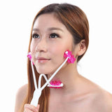 Maxbell 2 in 1 Face Up Roller Massager Arm Chin Neck Facial Slimmer Beauty Tool Anti Aging Skin Care - Aladdin Shoppers