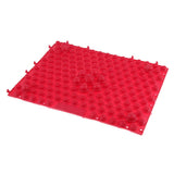 Maxbell Maxbell Reflexology Acupuncture Foot Massage Pad Toe Pressure Plate Mat Red
