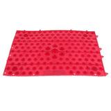 Maxbell Maxbell Reflexology Acupuncture Foot Massage Pad Toe Pressure Plate Mat Red