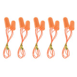 Maxbell Maxbell 5 Pair Soft Corded Earplugs Sleeping Noise Cancelling for Hearing Protection