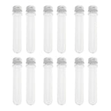 Maxbell Maxbell 12Piece Plastic Test Tubes With Caps Candy Cookie Bath Salt Tubes Vials 40ml