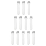 Maxbell Maxbell 12Piece Plastic Test Tubes With Caps Candy Cookie Bath Salt Tubes Vials 40ml