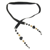 Maxbell Maxbell Black Eyeglass Reading Glasses Sunglasses Holder Necklace Chain String Cord