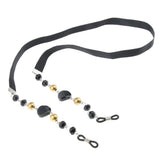Maxbell Maxbell Black Eyeglass Reading Glasses Sunglasses Holder Necklace Chain String Cord