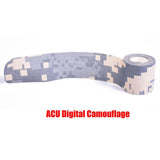 Maxbell Maxbell Sports Adhesive Tape Athletic Bandage Muscle Tape 5cm ACU Digital Camouflage