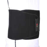 Maxbell Black Lumbar Lower Back Waist Support Brace Compression Belt Under Clothing for Women Men Adults - Aladdin Shoppers