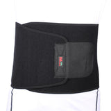 Maxbell Black Lumbar Lower Back Waist Support Brace Compression Belt Under Clothing for Women Men Adults - Aladdin Shoppers