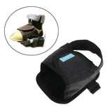 Maxbell Maxbell 1 Piece Wheelchair Safety Restraint Shoes Footstrap Cushion Pedal Clip Black