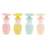 Maxbell Maxbell 70ml Refillable Empty Travel Bottles Shampoo Makeup Liquids Container Pink