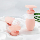Maxbell Maxbell 70ml Refillable Empty Travel Bottles Shampoo Makeup Liquids Container Pink