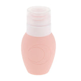 Maxbell Maxbell 70ml Refillable Empty Travel Bottles Shampoo Makeup Liquids Container Pink