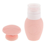 Maxbell Maxbell 70ml Refillable Empty Travel Bottles Shampoo Makeup Liquids Container Pink