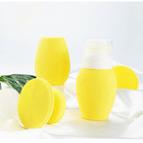 Maxbell Maxbell 70ml Refillable Empty Travel Bottles Shampoo Makeup Liquids Container Yellow