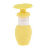 Maxbell Maxbell 70ml Refillable Empty Travel Bottles Shampoo Makeup Liquids Container Yellow