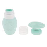 Maxbell Maxbell 70ml Refillable Empty Travel Bottles Shampoo Makeup Liquids Container Cyan