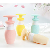 Maxbell Maxbell 70ml Refillable Empty Travel Bottles Shampoo Makeup Liquids Container Brown