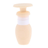 Maxbell Maxbell 70ml Refillable Empty Travel Bottles Shampoo Makeup Liquids Container Brown