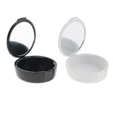Maxbell Maxbell Mouth Guard Case Orthodontic Retainer Box Denture Storage Container White