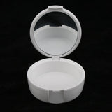Maxbell Maxbell Mouth Guard Case Orthodontic Retainer Box Denture Storage Container White