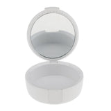 Maxbell Maxbell Mouth Guard Case Orthodontic Retainer Box Denture Storage Container White