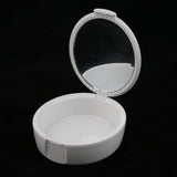 Maxbell Maxbell Mouth Guard Case Orthodontic Retainer Box Denture Storage Container White
