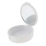Maxbell Maxbell Mouth Guard Case Orthodontic Retainer Box Denture Storage Container White