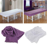 Maxbell Maxbell Professional Acupuncture Massage Table Bed Fitted Pad Cover 70x190cm Purple