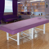 Maxbell Maxbell Professional Acupuncture Massage Table Bed Fitted Pad Cover 70x190cm Purple