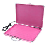 Hot Rock Heating Box Massage Stone Warmer Case Heater + Stones Set US Plug
