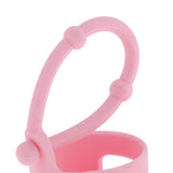 Maxbell Maxbell Silicone 15ml Roller Bottle Holder Sleeve Essential Oil Carrying Case Pink