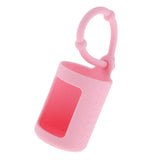 Maxbell Maxbell Silicone 15ml Roller Bottle Holder Sleeve Essential Oil Carrying Case Pink