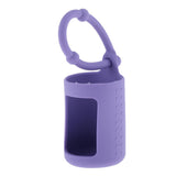 Maxbell Maxbell Silicone 15ml Roller Bottle Holder Sleeve Essential Oil Carrying Case Purple