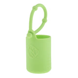 Maxbell Maxbell Silicone 15ml Roller Bottle Holder Sleeve Essential Oil Carrying Case Green