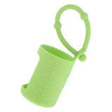Maxbell Maxbell Silicone 15ml Roller Bottle Holder Sleeve Essential Oil Carrying Case Green