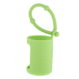 Maxbell Maxbell Silicone 15ml Roller Bottle Holder Sleeve Essential Oil Carrying Case Green