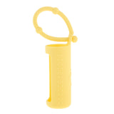 Maxbell Maxbell Silicone 10ml Roller Bottle Holder Sleeve Essential Oil Carrying Case Yellow