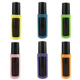 Maxbell Maxbell Silicone 10ml Roller Bottle Holder Sleeve Essential Oil Carrying Case Yellow