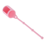 Maxbell Maxbell Silicone 5ml Roller Bottle Holder Sleeve Essential Oil Carrying Case Pink