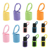Maxbell Maxbell Silicone 5ml Roller Bottle Holder Sleeve Essential Oil Carrying Case Pink