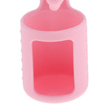 Maxbell Maxbell Silicone 5ml Roller Bottle Holder Sleeve Essential Oil Carrying Case Pink