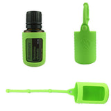 Maxbell Maxbell Silicone 5ml Roller Bottle Holder Sleeve Essential Oil Carrying Case Green