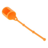 Maxbell Maxbell Silicone 5ml Roller Bottle Holder Sleeve Essential Oil Carrying Case Orange