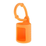 Maxbell Maxbell Silicone 5ml Roller Bottle Holder Sleeve Essential Oil Carrying Case Orange
