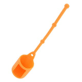 Maxbell Maxbell Silicone 5ml Roller Bottle Holder Sleeve Essential Oil Carrying Case Orange