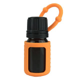 Maxbell Maxbell Silicone 5ml Roller Bottle Holder Sleeve Essential Oil Carrying Case Orange