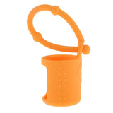 Maxbell Maxbell Silicone 5ml Roller Bottle Holder Sleeve Essential Oil Carrying Case Orange