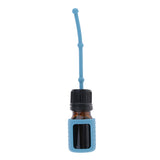 Maxbell Maxbell 5ml Empty Refillable Essential Oil Bottles Case with Silicone Sleeve Blue