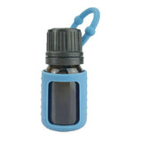 Maxbell Maxbell 5ml Empty Refillable Essential Oil Bottles Case with Silicone Sleeve Blue