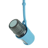 Maxbell Maxbell 5ml Empty Refillable Essential Oil Bottles Case with Silicone Sleeve Blue